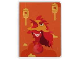 Red Lantern Carnet De Notas Com Sopa De Cobertura Motif Lion