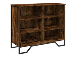 Sideboard, Sideboards Vidaxl Marrom Madeira Processada (n/a)