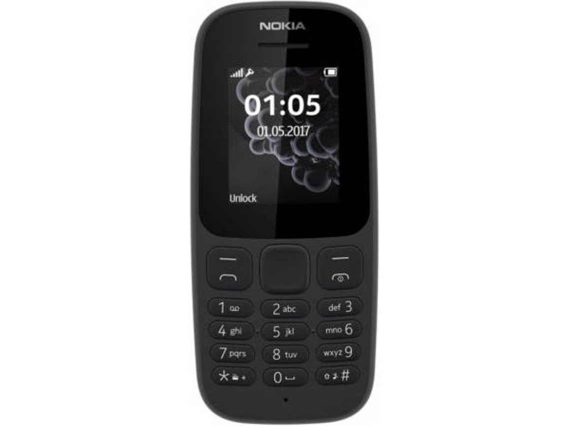 Telemóvel NOKIA 105 Preto