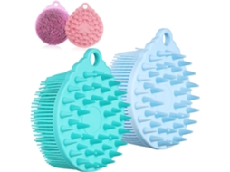 Lurelia Kit De 4 Escovas De Silicone Para Banho De Cuidado Corporal, Massagem Suave E Portátil