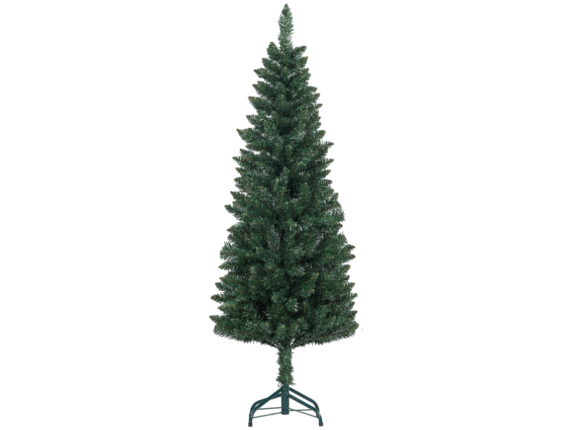 Árvore de Natal Tipo Lápis com 317 Galhos, 150cm, Verde