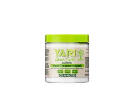 Máscara de Tratamento Profundo Green Curls 475ml Yari