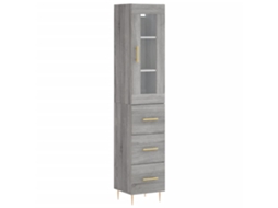 Highboard, Highboards Vidaxl Cinzeto Madeira Processada (n/a)