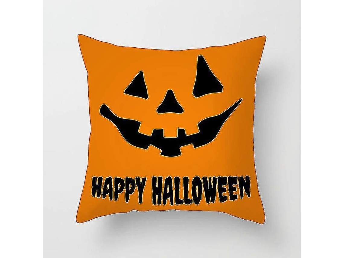 Capa almofada decorativa série Halloween Bruxa