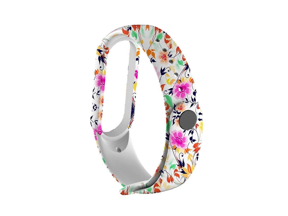 Pulseira De Tpu Para Xiaomi Mi Band 5 (pavão)