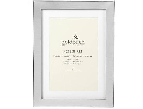 Moldura GOLDBUCH Modern Art (Prateado - 10 x 10 cm)