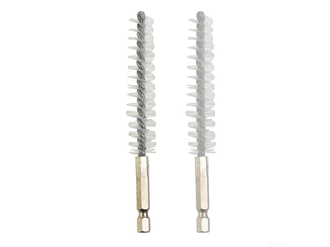 Conjunto De 2 Escovas Nylon 15 Mm Para Limpeza E Com Elétricas