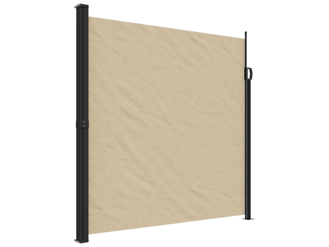 Retractable Side Awning, Retractable Side Awnings Vidaxl Bege Poliéster (200 X 300 Cm)