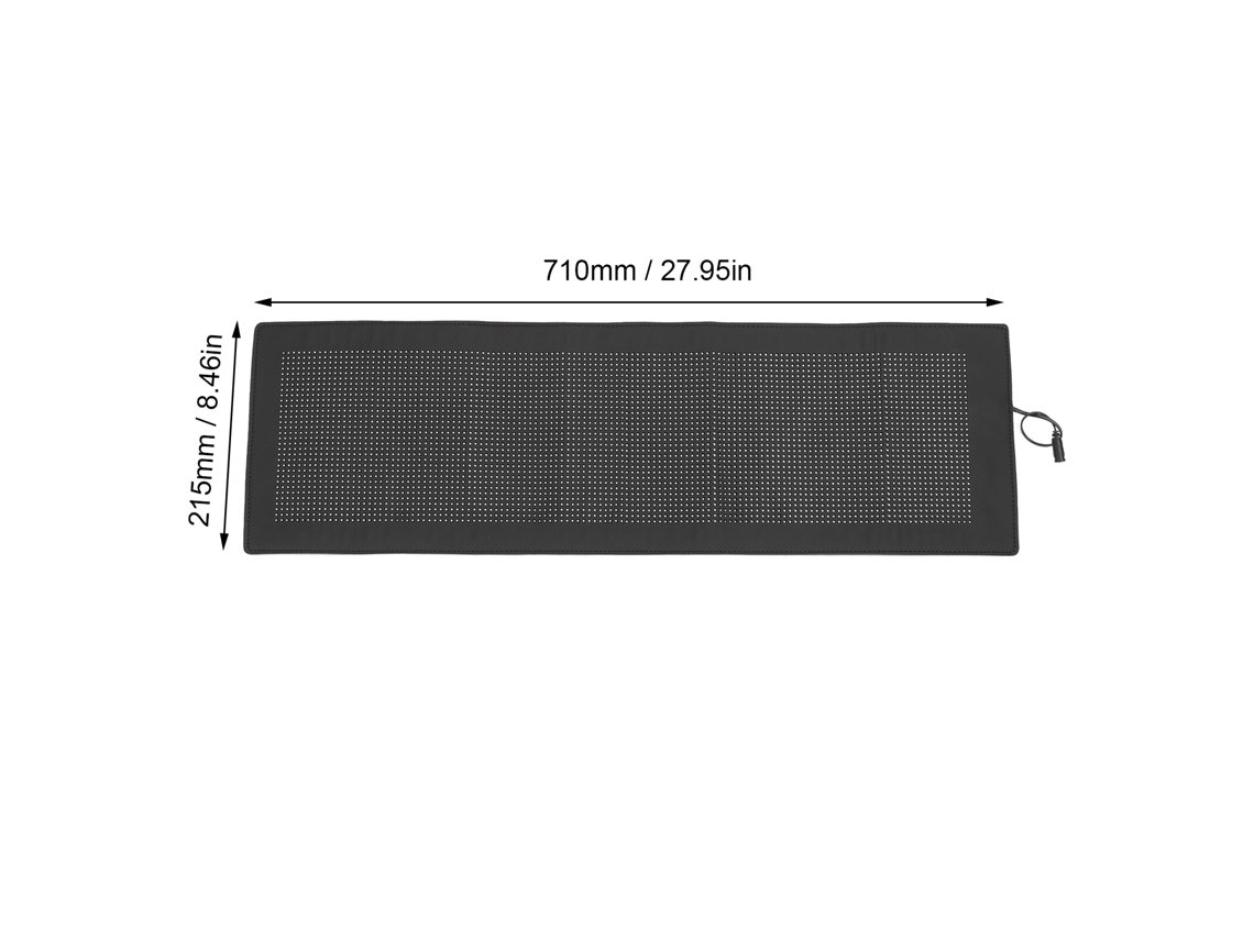 Painel De Sinalização Led Veicular Laxiscreed Com Bluetooth E Controle Programável