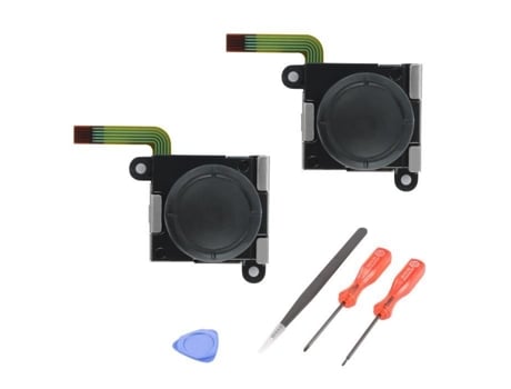 peças 3d analógico polegar joystick rocker módulo faça você mesmo com ferramentas de instalação para nintendo switch joy con controlador xcsource