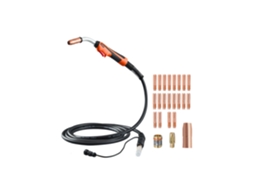 Compatibilidade com pistola de solda Vevor Mig 250A com cabo 430 x 160 x 45 mm