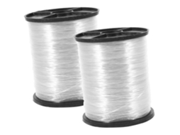 Popetpop Fio De Nylon Invisível 1mm Para Pendurar Quadros Pacote Com 454g 1lb Ideal Decoração E Artesanato