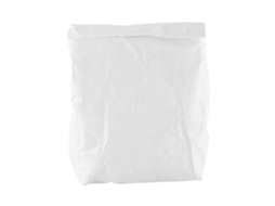 Caixa De Lanche Isolada À Prova Dágua Em Saco De Papel Dupont Branco
