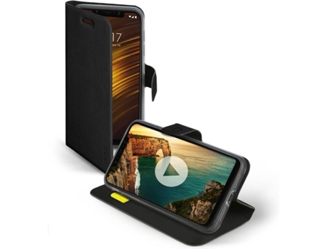 Capa Xiaomi Pocophone F1  Booksense Preto