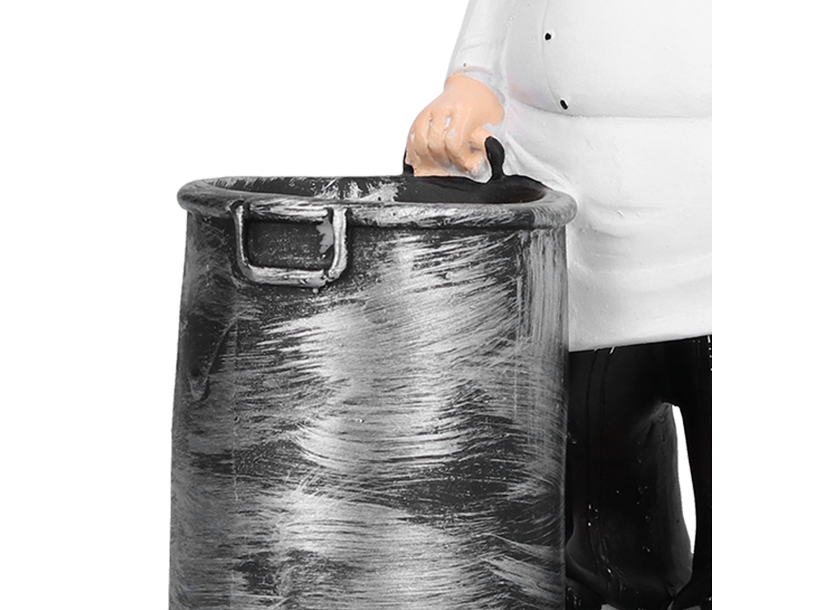 Figurina Mini Chef Fofa Da Versão Coreana Eoocoo