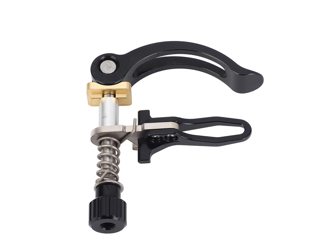 2026 abrazadera de Assento de Liberação Rápida em Aço Inoxidável para Bicicletas Dobráveis 3sixty 31,8mm Cor Preta
