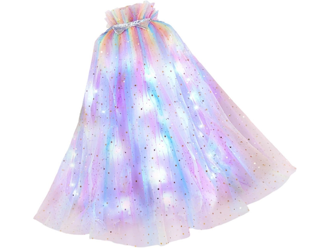Capas de princesa com luzes LED SFUSHOS