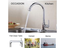 Lurelia Torneira, Água Fria, Inox, Para Lava-louça