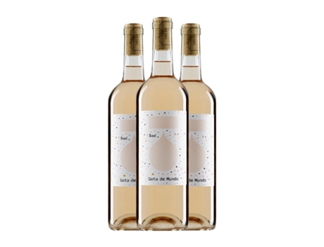 Vinho rosé GOTA DE MUNDO Rosé Côtes de Provence (0.75 L - 3 Unidades)