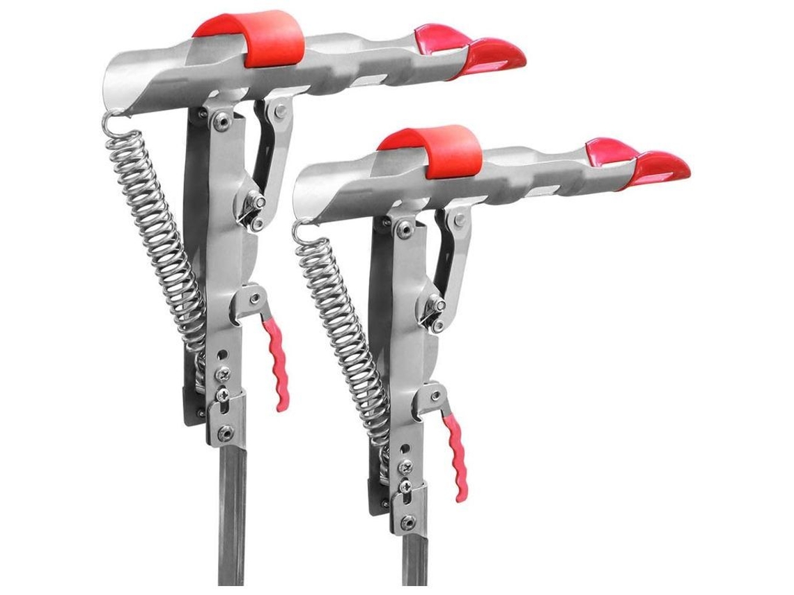 Suporte automático para vara de pesca Linjou de 2 peças, em aço inoxidável, com sensibilidade ajustável.