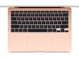 Macbook Air APPLE Dourado - MGND3Y/A (13.3'' - Apple M1 - RAM: 8 GB - 256 GB SSD - GPU 7-Core)