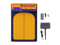Porta Automática de Pintainhos com Sensor Solar, Programável e À Prova D'água LAXISCREED