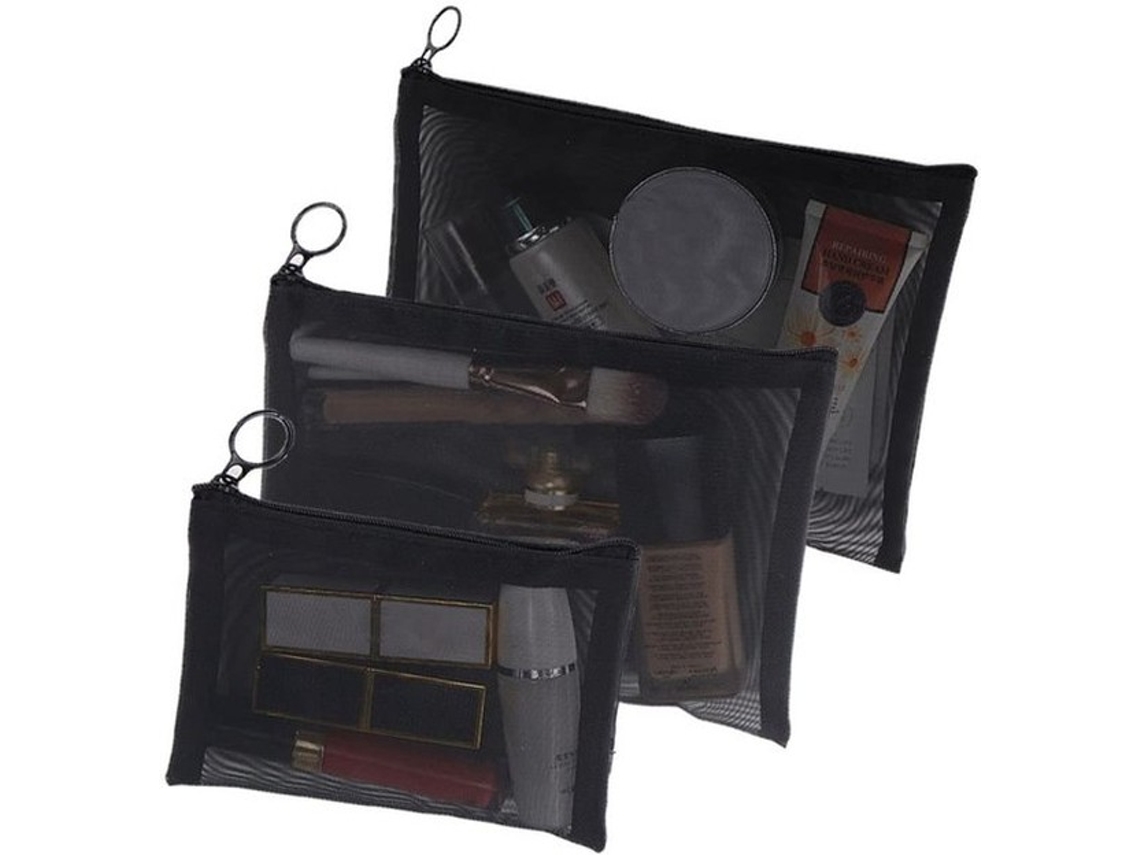 Caso De Cosméticos Pequeno - Organizador De Mala - Leve E Compacto - 3 Unidades - Perfeito Para Viagens E Uso Diário - Ideal Para Maquiagem...