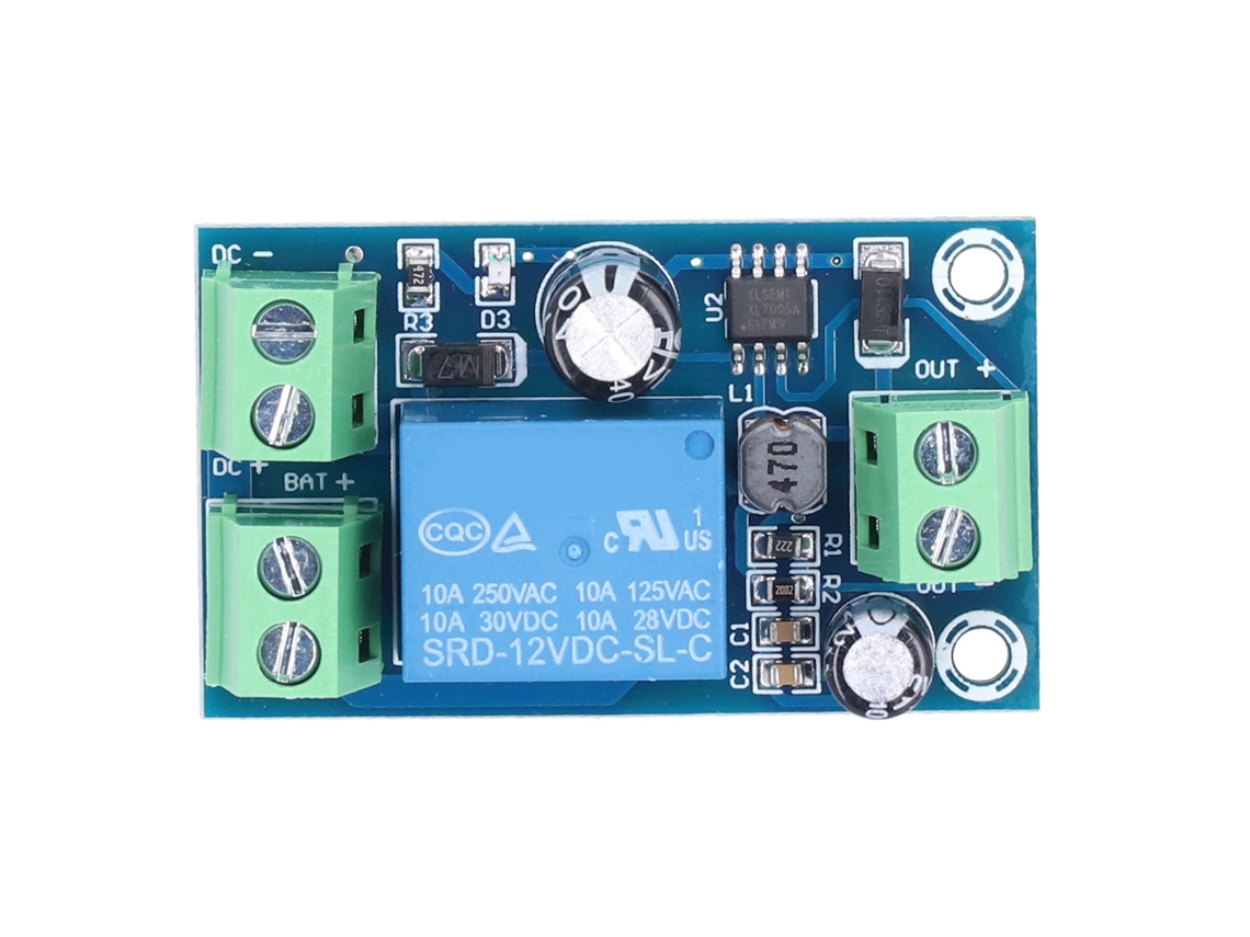 Módulo Controlador De Bateria Laxiscreed Dc 12v A 48v Com Proteção Automática De Emergência