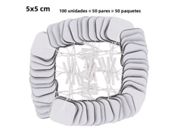 Adesivo de Gel para Eletrodos Tens Ems MDUG (100 Unidades, 5x5cm)