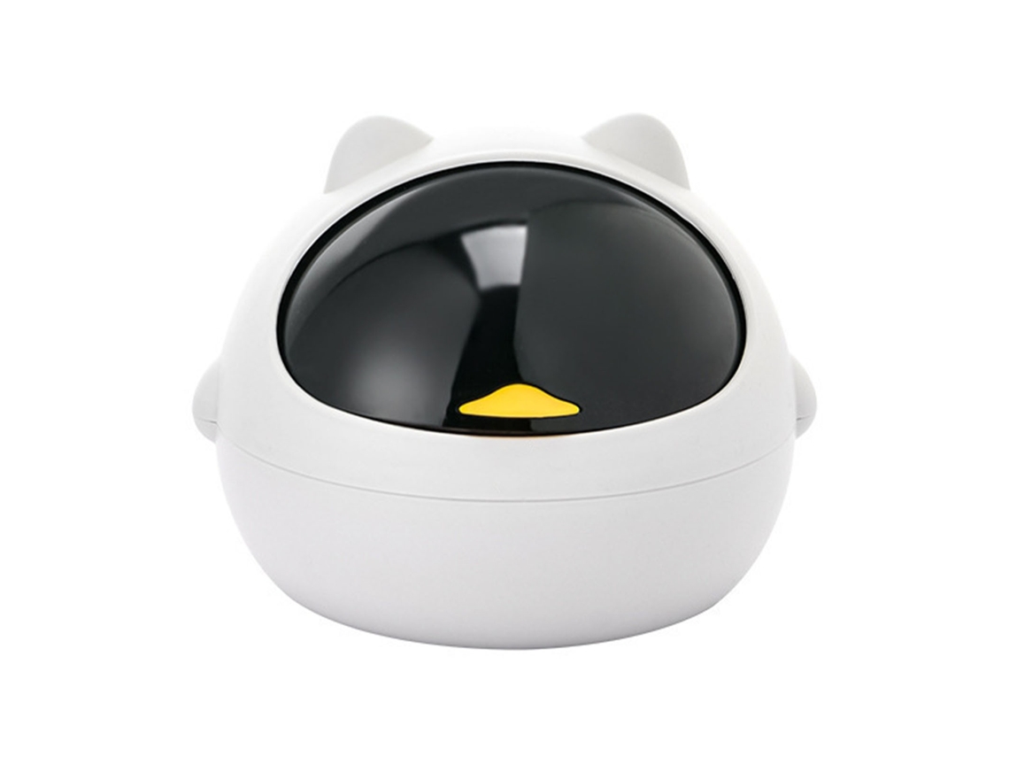 Lixeira Criativa Plástica Mini para Escritório com Design Compacto S/MARCA