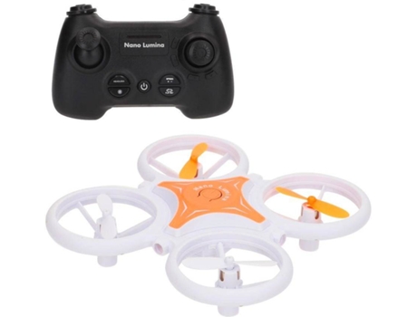 Drone de controlo remoto 360º com luzes LED 12x12 cm Speed & Go