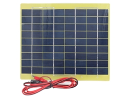 Painel de carregamento solar de silício policristalino (alta eficiência em baixa luminosidade, ambiente ameno)