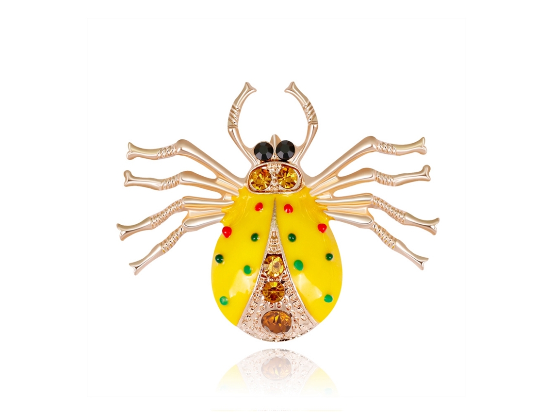Broche Moda Ocidental Acessório Roupa Decoração Strass