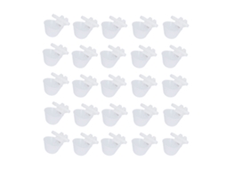 PRIMEROX 25pcs Tigela de Água para Galinhas (S)