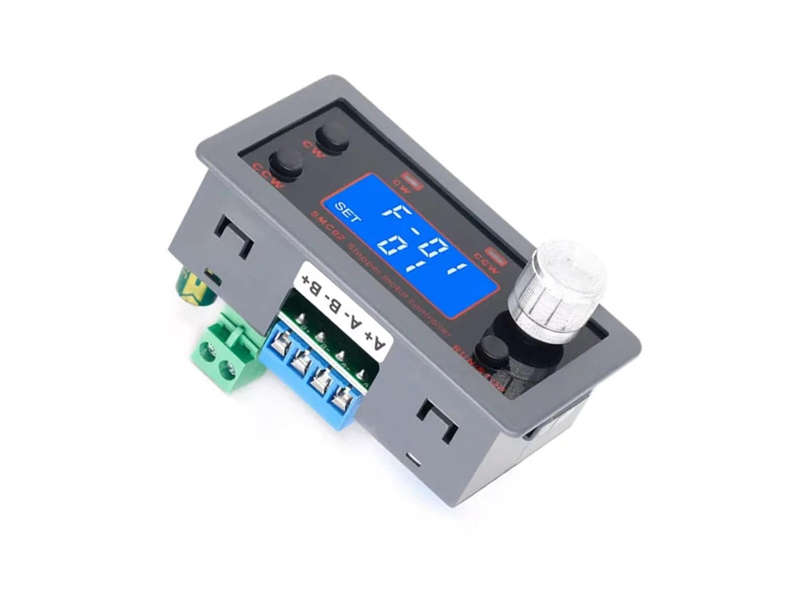 Controlador De Motor Passo Smc02, Regulador Velocidade, Módulo