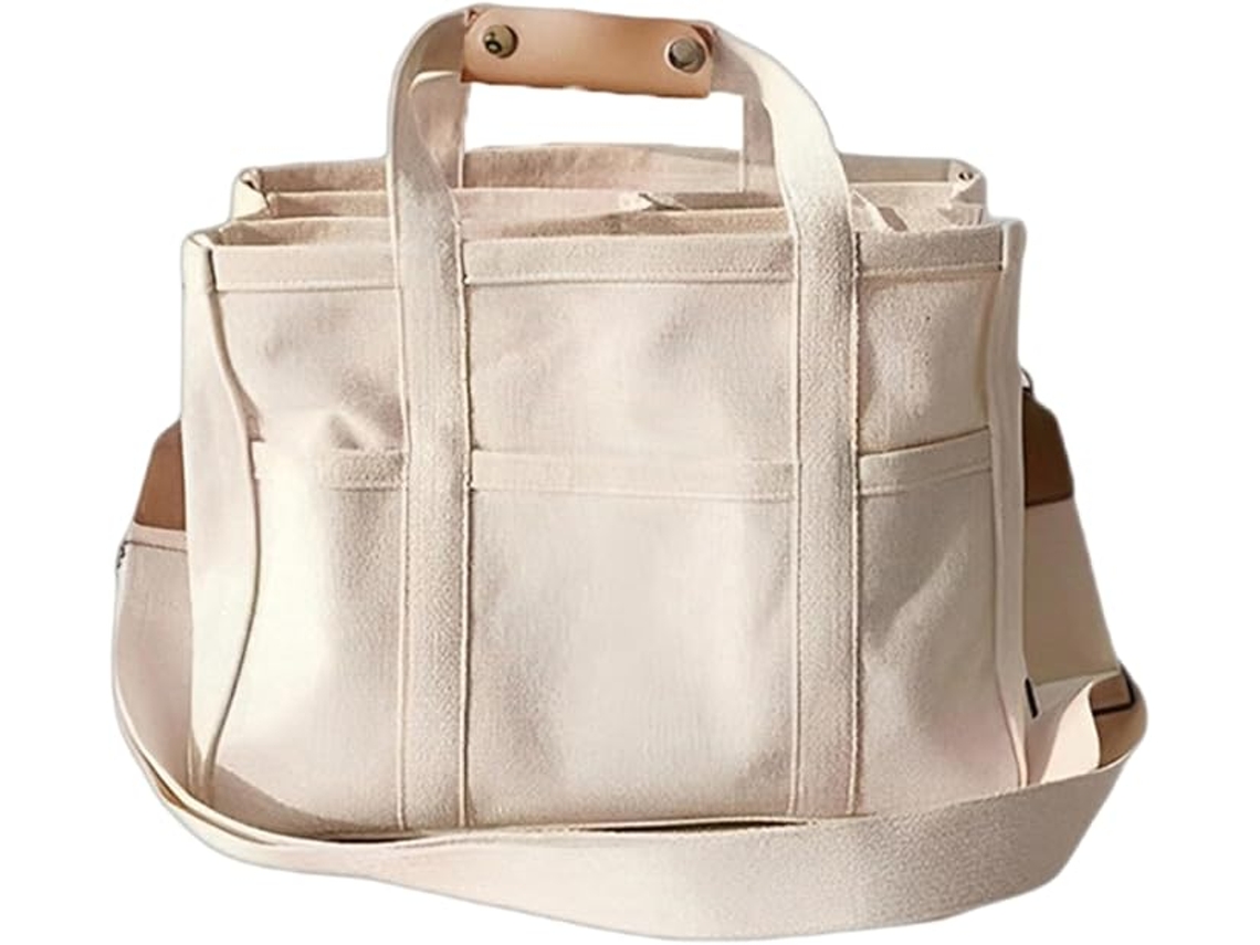 Bolsa feminina de tecido multicamadas resistente, 30×15×25cm, viagens, produtos para mães e bebês AQUAFORGE