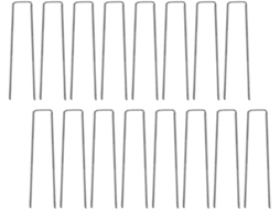 50 Peças De Estacas De Jardim Com Formato Especial Para Fixação Em Gramados E Trampolins.