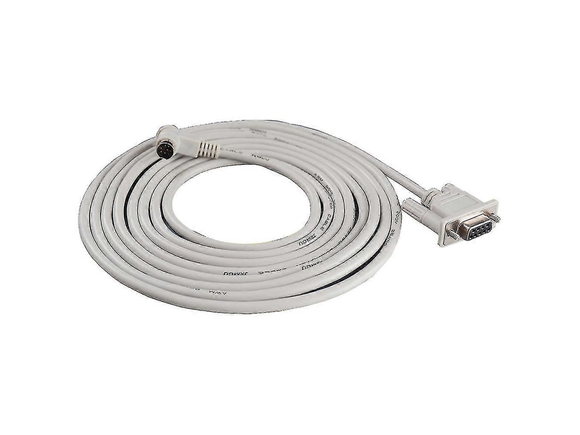 Cabo de programação USB 1761-CBL-PM02 para PLC Allen Bradley Micrologix série 1000, com extremidade de 90 graus.