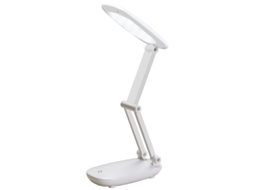 Luminária De Mesa Articulada De Vários Eixos Com Braço Longo, Superfície Luminosa Ampla Anti-ofuscante, Portátil Para Estudantes