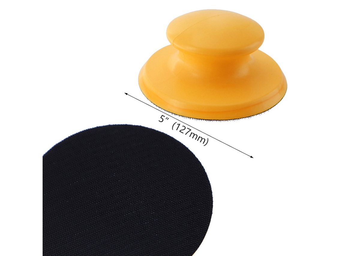 Bloco de Lixa com Velcro, Bloco de Lixa Macio, 125 Mm BRILVIBERA