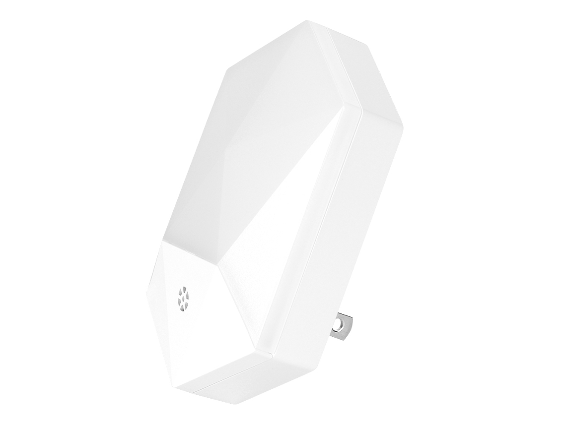 Luz noturna LED branca para quarto, sala de estar, corredor, cozinha, tomada dos EUA (90 V-240 V)