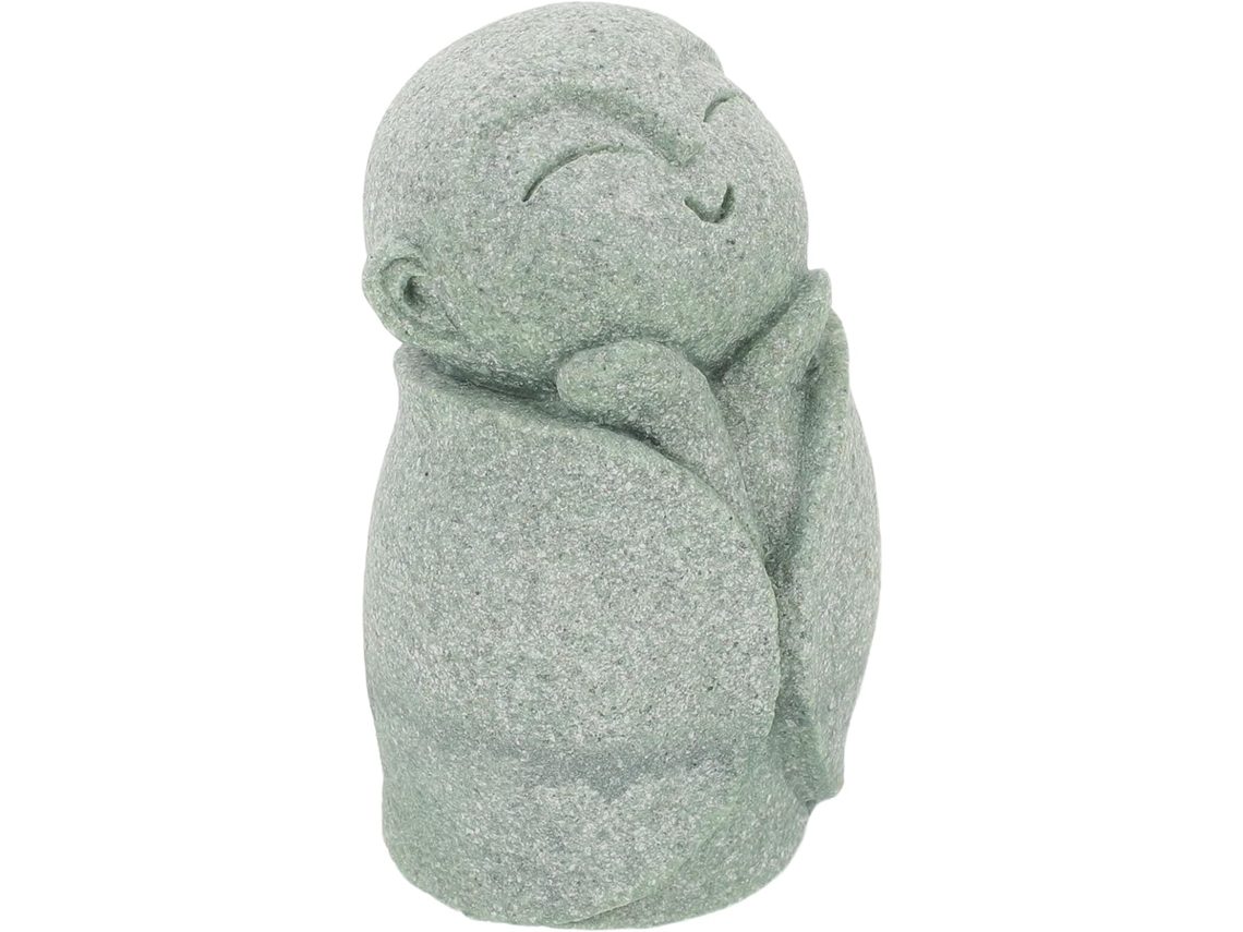 Em Miniatura De Monge Budista Japonês Em Arenito, Estilo Zen, Para Aquário E Bonsai, Decoração Feng Shui Para Casa E Gokoco