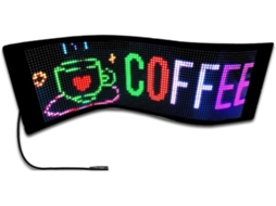 Painel de Led para Carro, Display Flexível, Informações SFUSHOS