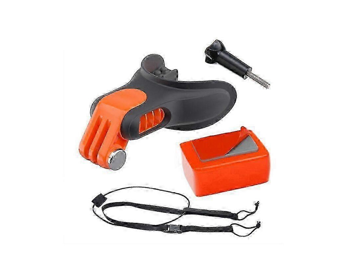 Suporte De Boca Para Gopro Hero 9-5, Yi, Sjcam - Acessórios Câmeras Ação Surfe E Mergulho-aquaforge