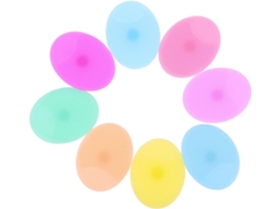 Escova De Banho Silicone Upkoch Para Meninos E Meninas, 8 Peças, Cerdas Macias, Multifuncional, Para Banho E Shampoo De