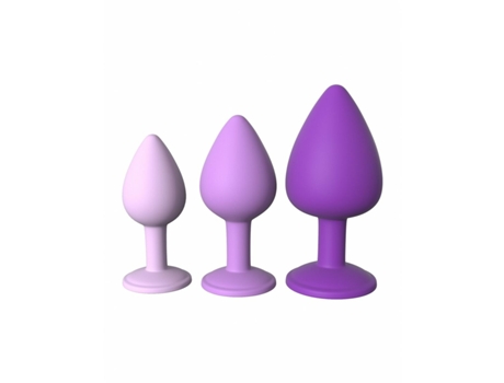 Fantasy For Her Her Little Gems Trainer Set Anal Dildo Roxo