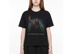 Rockinstone Breakfast Club Movie Fist Pump Black Adult T-shirt Size:xxl