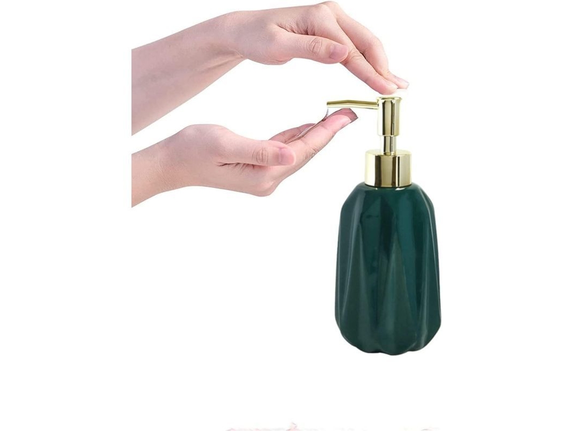 Nova Line dispenser de Sabão 10 Oz Refilável com Bomba para Cozinha, Banheiro e Quarto Lotion e Detergente