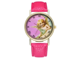 Reloj De Pulsera Para Mujer De Moda Clásico De Cuarzo Ocio Rosa Rojo
