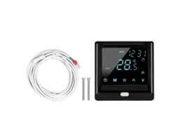 Yuru termostato Inteligente Wi fi 16a com Controle App, Tela Led Touch, Programável Semanal para Aquecimento de Piso Elétrico
